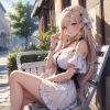 Soundfire - A white peach falls