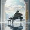 Studio Classic、Romantic Piano Music Academy、Bedtime Stressrelieve - Midnight Echoes Calm Descend