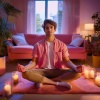 Curva apacible del alma、Mente en Calma Meditativa、Música para Calma Meditativa - Flujo De Corrientes Calmantes