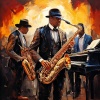 Fondo Relajante Jazz、Chill Out Cena Jazz、Jazz para la Hora del Té - Calma De Medianoche