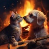Harmony in Music、Comfort in Pets、Comfortable Pet Tracks - Fireside Pet Vibes