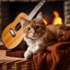 Gentle Music、Gentle Cat Music、Music For Cats - Fireside Feline Tunes