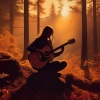 Ruido Rosa Relajante、Serenidad en la Noche、Musica Relajante de Guitarra Universo - Armonía De Acordes Para Relajación