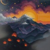 Behind Clouds - Embers Glowing In The Distance