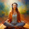 Proyección astral、Santuario de la Música de Buda、Vishuda Cuencos Tibetanos - Los Suaves Susurros Ayudan A La Meditación