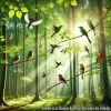 Sonidos del Bosque、Ruidos De Sonidos Blancos、Sonido Ambiente - Sonido en el Bosque de Aves, Melodías de la Naturaleza