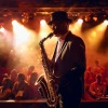 Música española de café、Cena Jazz Orquesta、Jazz Lento - Solo De Jazz De Saxofón