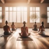 Centrarse en la respiración、Felicidad de la música de yoga、Yoga en Paz - Vibraciones Tranquilas Para La Práctica De Yoga