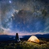 Cascada Luna、Sosegado、Quedarse durmiendo con ruidos de gotas de lluvia - Suaves Vibraciones Del Anochecer