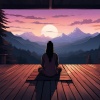 Templanza Del Atardecer、Relajante de buey de almizcle、Domingos por el Océano - Sonido Suave Armonizado