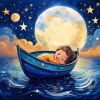 Paisajes sonoros de agua、Las Canciones del Bebé、Dao Naturaleza - Melodía Soñolienta A La Luz De La Luna