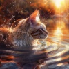 Sleepy Cat、Majestic Waters、Healing Sines Binaural - Cats Stream Serenity