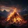 Stellardrone、Sizzling Nature Fire Sounds、Music For Dogs With Anxiety - Gentle Firelight for Restful Pups