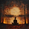 Hasta el amanecer、Paisaje sonoro de la naturaleza、Lista de reproducción de música para la cena - Crescendo Dinámico Del Fuego