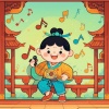 月亮儿歌 - 国学成语儿歌《靡衣偷食》