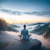Sonido eterno del alma、Meditaciones de lluvia、Iluminación - Caída De Líneas De Bajo Meditativas
