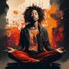 Binaural Moods、Relaxing Yoga Music、Restful Night Yoga - Steady Hip Hop Flow