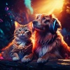 Binaural Beats Noise、Perfect Pet Music、Pet Vibes - Pet Motion Glow