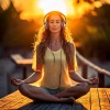 Achieve Inner Harmony、Great Meditation Music、Guided Meditation Music Zone / Deep Sleep Music Academy - Balanced Stillness Tracks