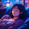 Relieve Stress Music Academy、Sleep Beats Binaural、Sleep Delta Waves - Serene Lofi for Slumber