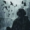 Relax Moment、Solfeggio Tones 528Hz、Heavy Rain Sounds - Serene Rain Birds
