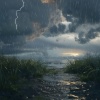 Lullaby Balladeers、LWD Rain、432 Hz Destroy Unconscious Blockages - Lullabies of the Storm Calm Rain and Thunder