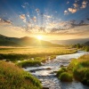 Sonidos relajantes marrones calmantes、Sonidos Calmantes del Río、Flauta Mágica Entrelazando Melodías Celestiales - La Energía Interior Se Alinea
