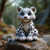 Donkey Bo-Bo and friends - Snow Leopard