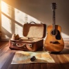 Música de Guitarra Tranquila De Lujo、Relajación Profunda、Vibraciones de la Naturaleza - Suave Toque De Cuerda