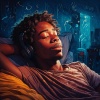 LofiCentral、Easy Sleep Music Curation、Deep Sleep Music Sanctuary - Midnight Groove Flow