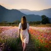 Música tranquila para la cena、Alivio del estrés calmado、Hola muestras de frecuencia - Vientos Relajantes En Armonía Natural