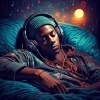 Lofi-Coffe Beats、Sleeping Alpha Waves、Sleeping Noises and Calming Relax Therapy Noise - Midnight Beats Stay Smooth