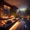 Terapia estereofónica、Sonidos Para Masaje、Fondo Sonido Efectos Meditación Spa - Armonía Lenta Del Spa