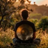 Positive Affirmations Music Zone、Gentle Night Meditations、Between Waves - Meditation Tones for Relaxing Vibes