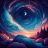Música de sexo lento、Rec. de campo de lujo、Efectos de agua - La Noche Se Posa Suavemente A Su Alrededor