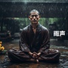 雨声、睡覺 - 打雷下雨的声音, 闭上眼睛放轻松, 有助睡眠, 白噪音 (重复播放，无淡入淡出 - 睡眠、放松、专注、冥想、学习)
