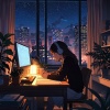 Focus Flow、Study Focus Jazz Playlist、Jazz Music for Studying - Under the Study Lamp