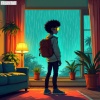 LoFi Robot - Rain fall