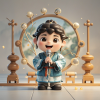 小企鹅儿歌 - 0-3岁中文奇妙童谣大全 圣斗士儿歌 黄金圣斗士 (双鱼座的阿佛罗狄忒)