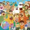 光头强、熊大、熊二、大马猴、二狗、吉吉 - 快乐第一