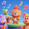快乐宝贝儿歌 - 动物世界儿歌《中国小鲵》科普百科儿童歌曲