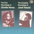 Ginette Neveu、Bruno Seidler-Winkler - Fritz Kreisler: Grave in the style of W. F. Bach, for violin & piano in C minor