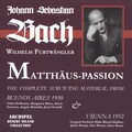 Wilhelm Furtwängler、Orquestra Del Teatro Colón、josef greindl - St. Matthew Passion, BWV 244 (Excerpts): No. 22, Der Heiland fällt vor seinem Vater nieder