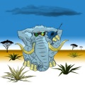 Yheti、Bleep Bloop - Pachyderms