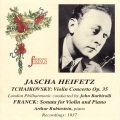 Jascha Heifetz、London Philharmonic Orchestra、john barbirolli - Concerto for Violin and Orchestra in D Major, Op. 35 - I. Allegro moderato, Cadenza