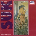 Josef Suk、Jitka Nováková - Four Pieces for Violin and Piano, Op. 17: III. Un poco triste