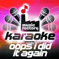 Karaoke - Everytime (In The Style Of Britney Spears)