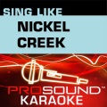 ProSound Karaoke Band - The Lighthouse's Tale (In The Style Of Nickel Creek)