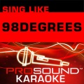 ProSound Karaoke Band - Because Of You (In The Style Of 98 Degrees)