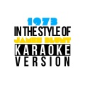 1973 (In the Style of James Blunt) [Karaoke Version] - Single
